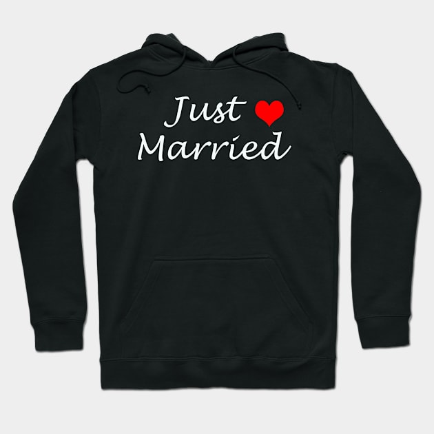 Just married quote Hoodie by Artistic_st